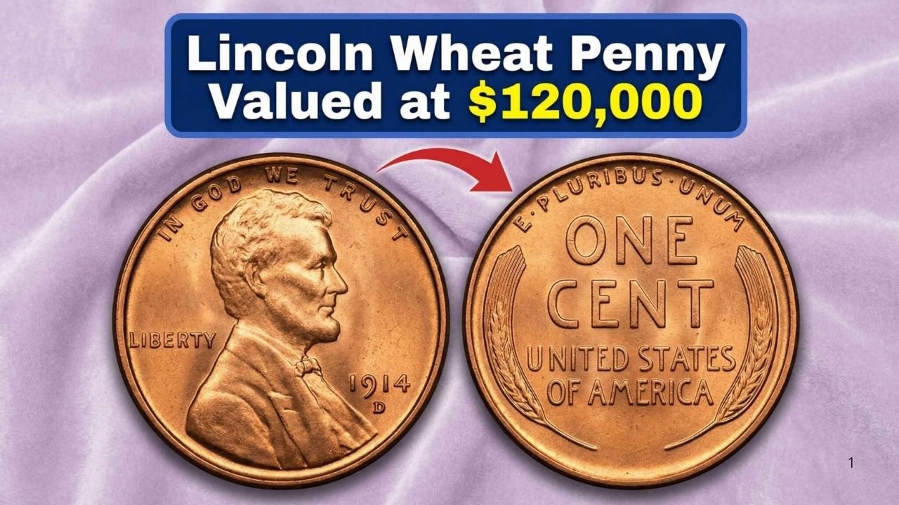 The 1914-D Lincoln Wheat Penny Worth $120,000 – Could It Be in Your Spare Change?